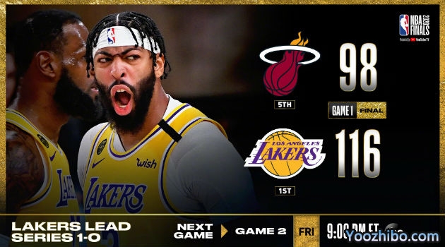 <a href=/lanqiupindao/lakers/ target=_blank class=infotextkey>湖人</a>大胜<a href=/lanqiupindao/heat/ target=_blank class=infotextkey>热火</a>总决赛开门红